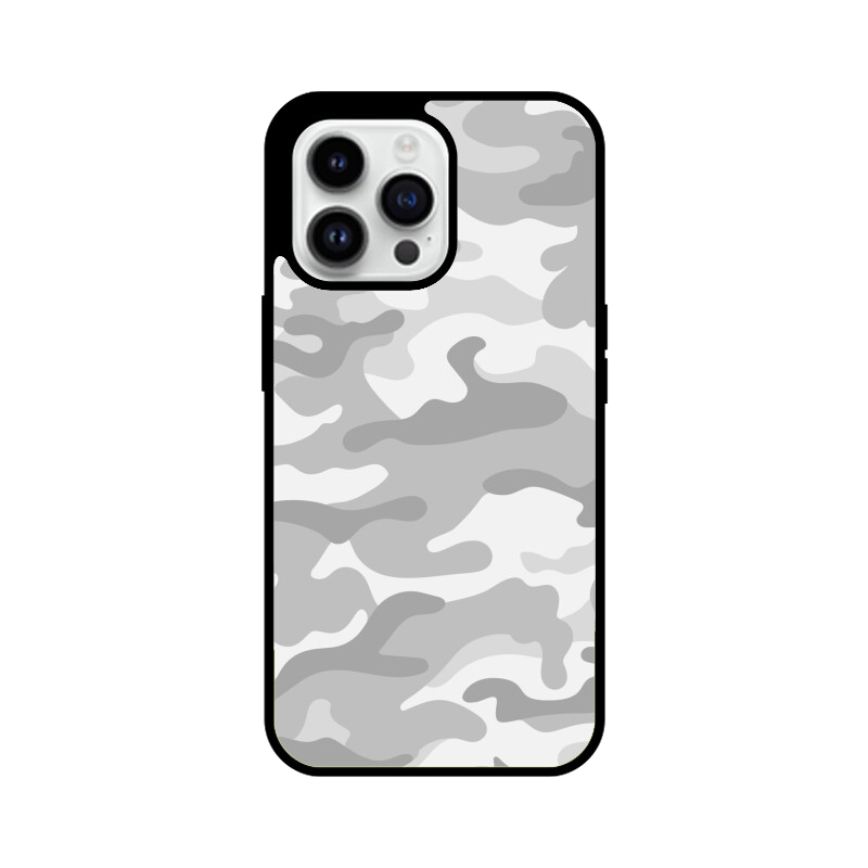 Cement Camouflage Pattern iPhone Cover