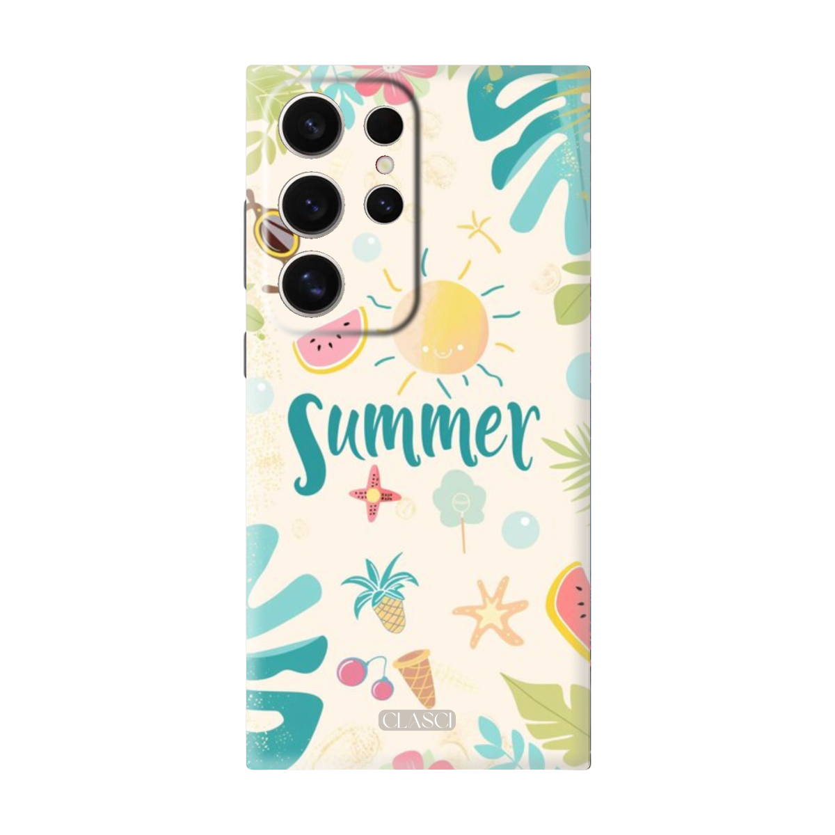 Cute Summer Picture Silicone Phone Case