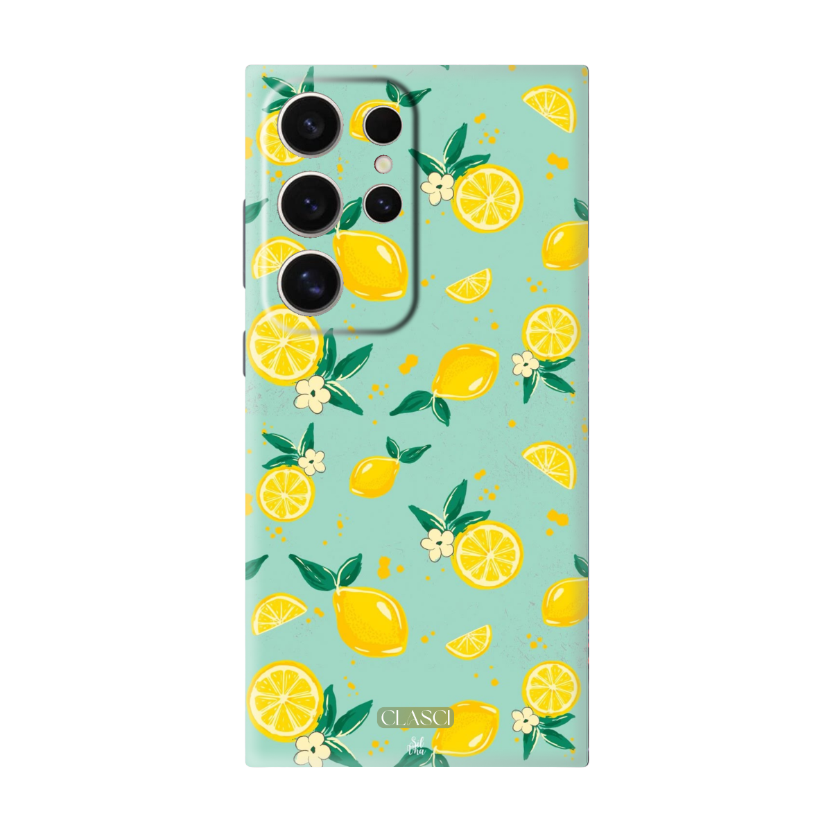 Seamless Lime Green Pattern Silicone Phone Case
