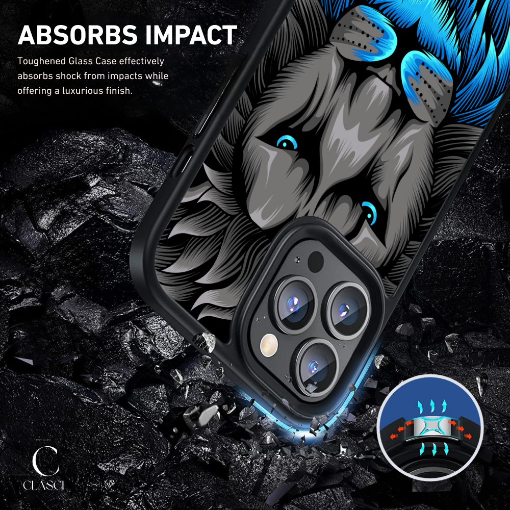 Jade Blue Marble iPhone Cover