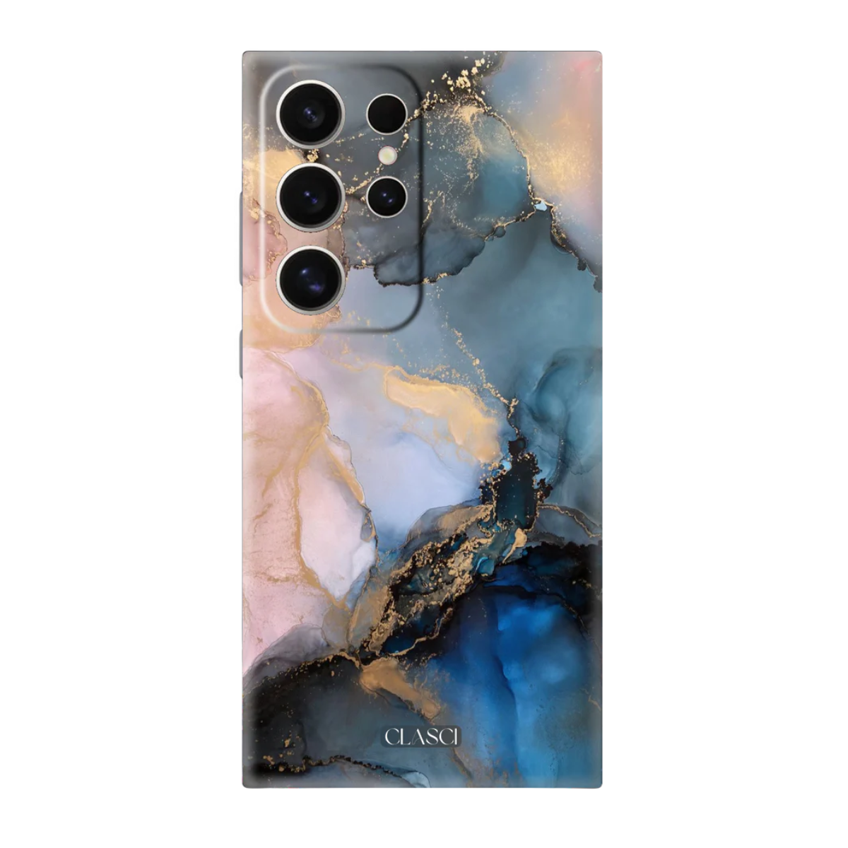 Abstract Art Gold Marble Silicone Phone Case