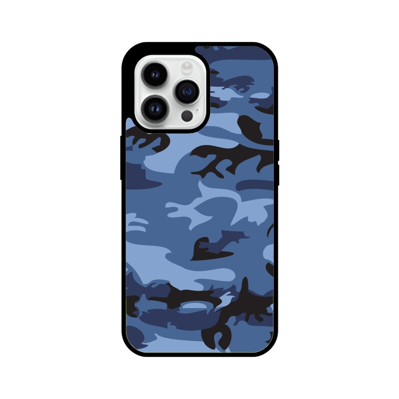 Blue Ocean Camouflage iPhone Cover