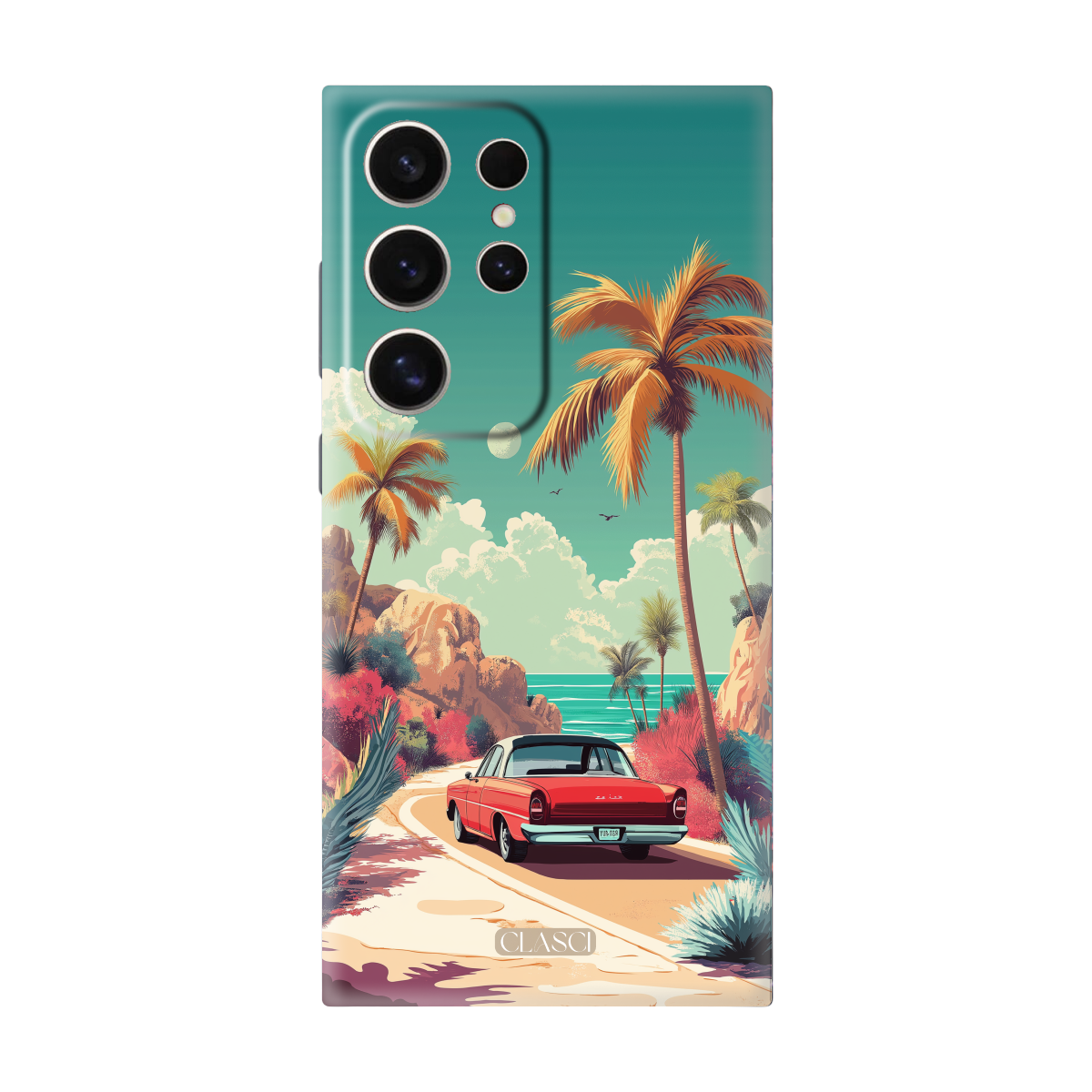 Beach Road Trip Phone Cover, Slim and Lightweight