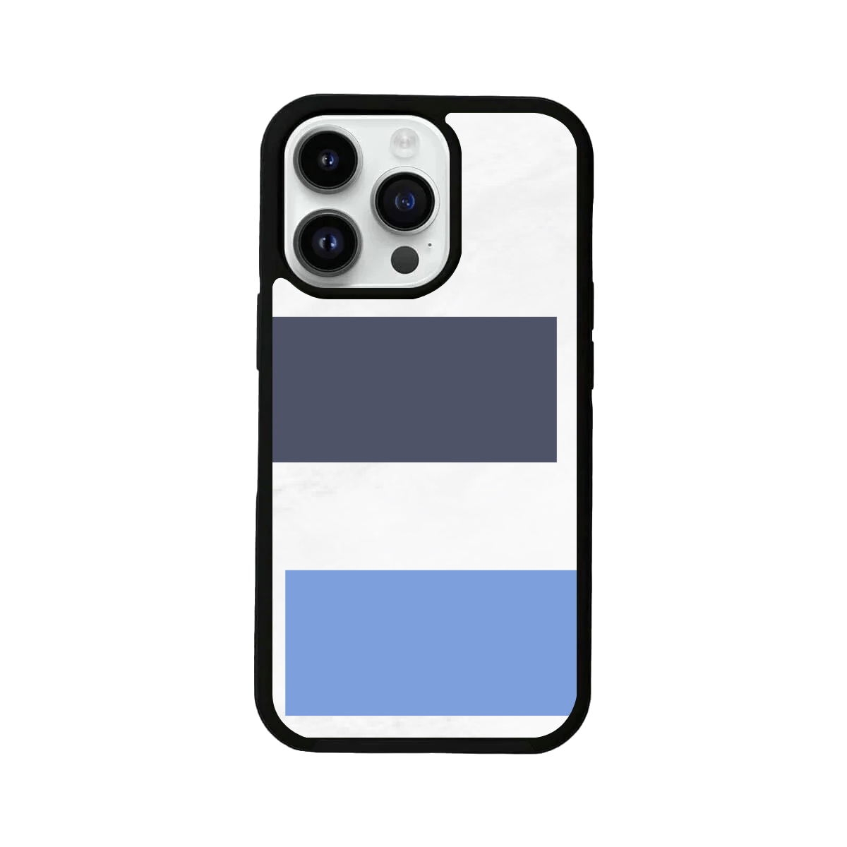 Blue & White Aesthetic Cover, Durable and Lightweight