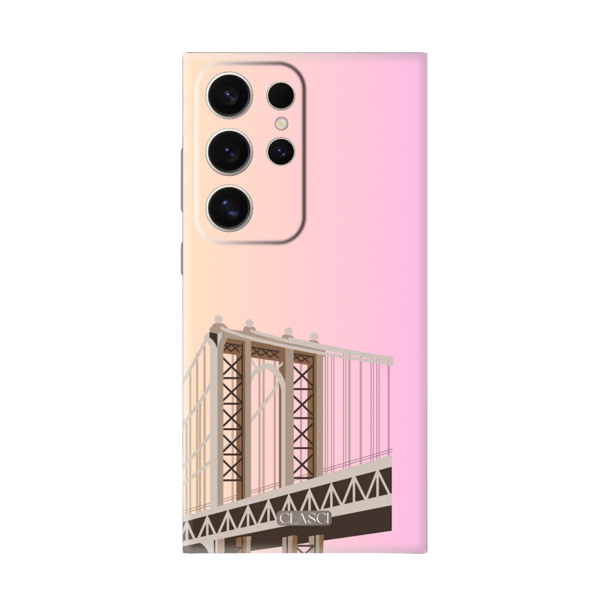 Brooklyn Bridge Monument Silicone Phone Case