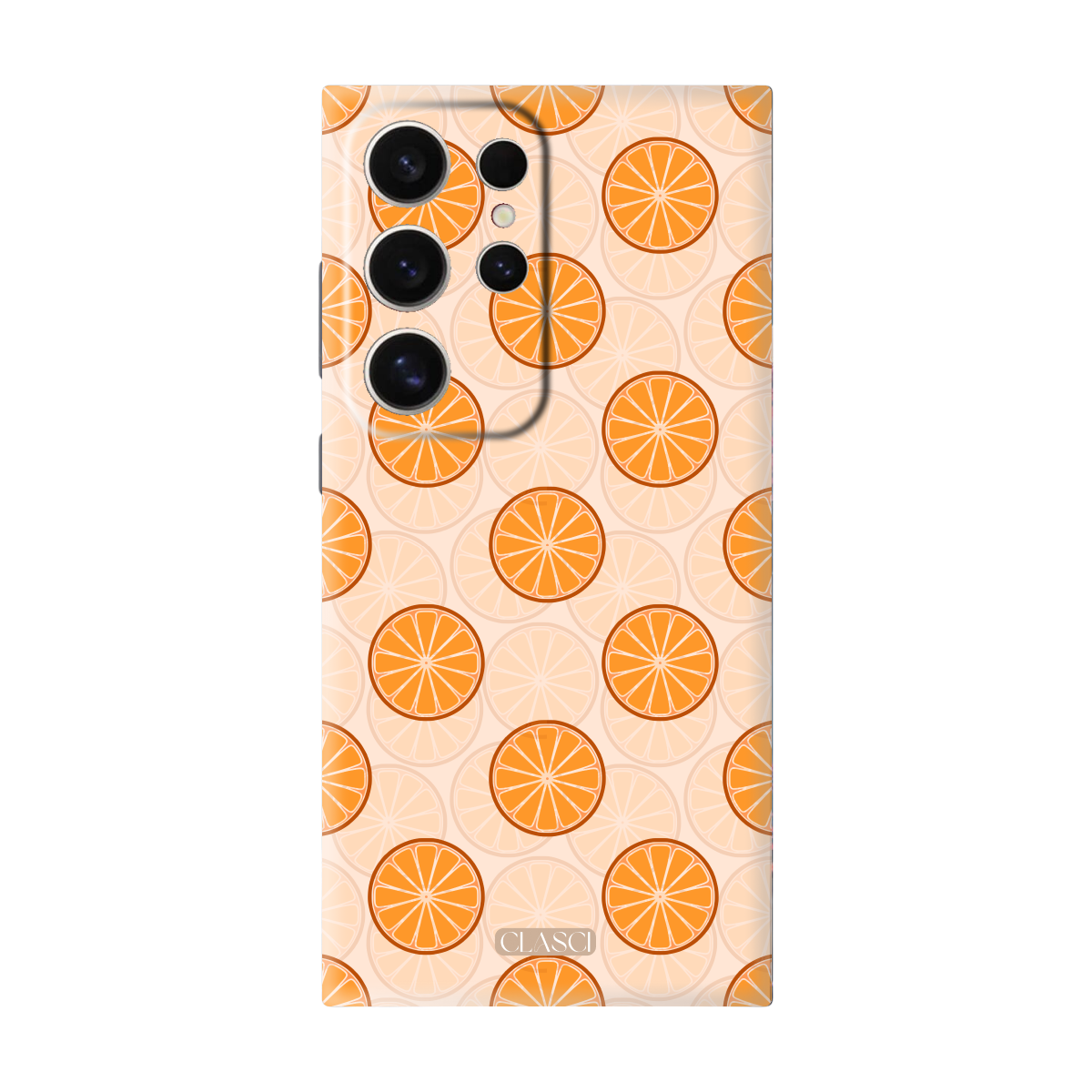 Cheerful Oranges Phone Cover, Slim and Lightweight
