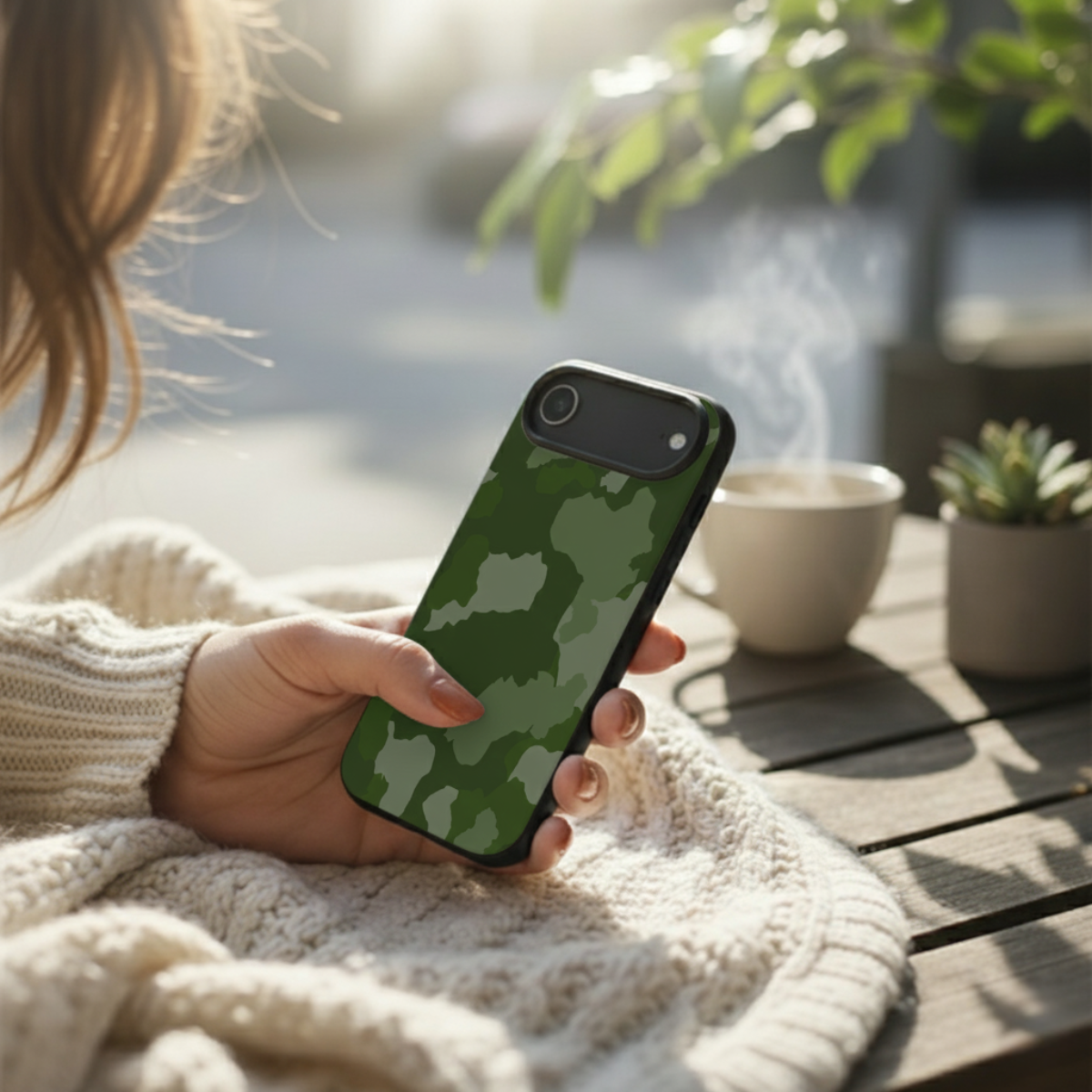 Army Print Camo iPhone Cover