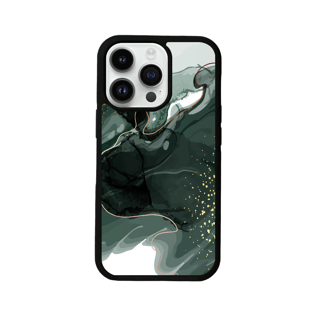 Emerald Green Marble Cover, Durable and Lightweight