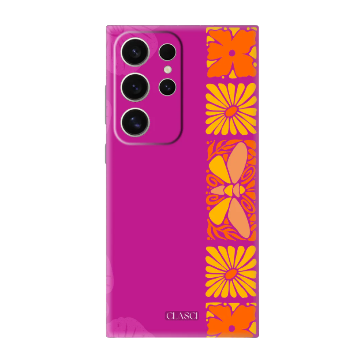 Ethnic Border Phone Cover, Slim and Lightweight