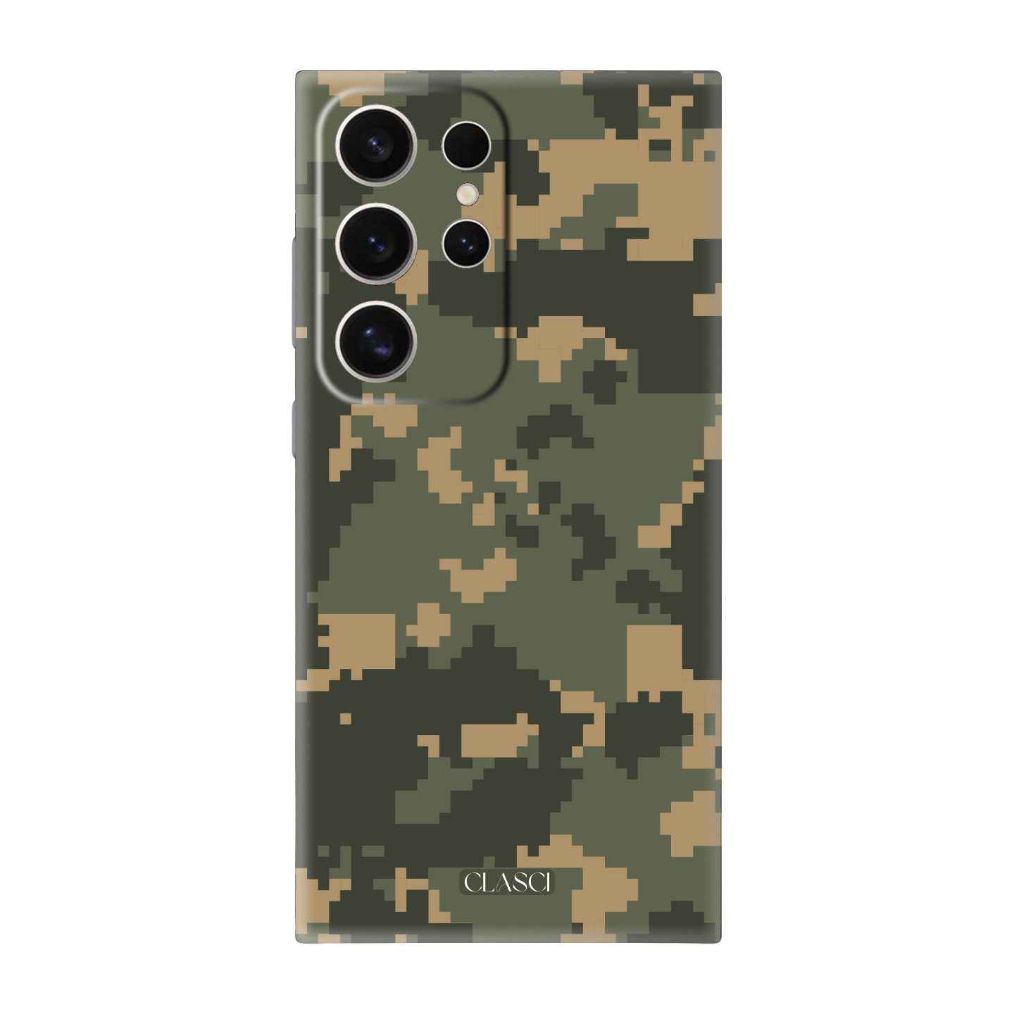 Green Digital Camouflage Mobile Case