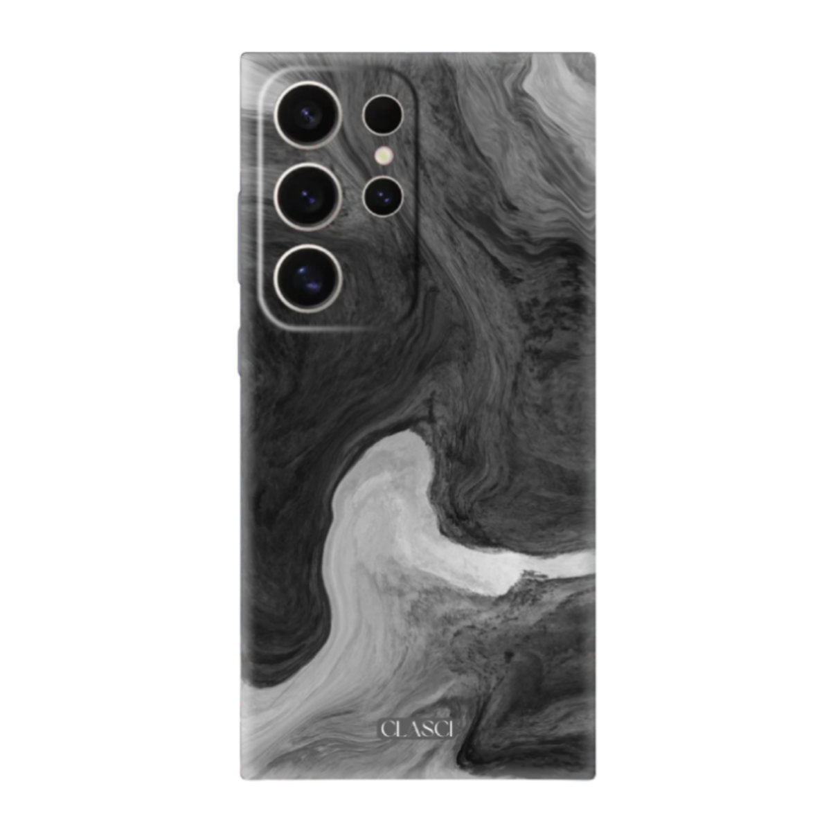 Grey Marble Silicone Phone Case