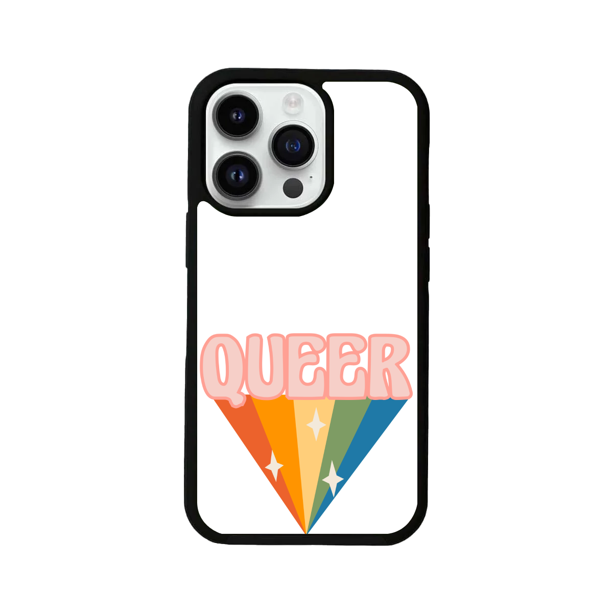 My Pride Rainbow Queer Sticker iPhone Cover
