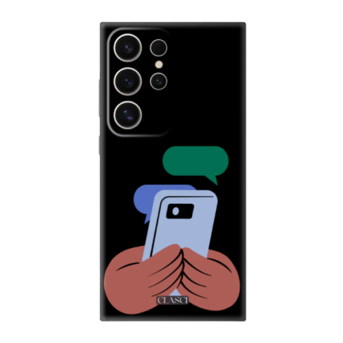 Mobile Chat Icon Phone Cover, Slim and Lightweight