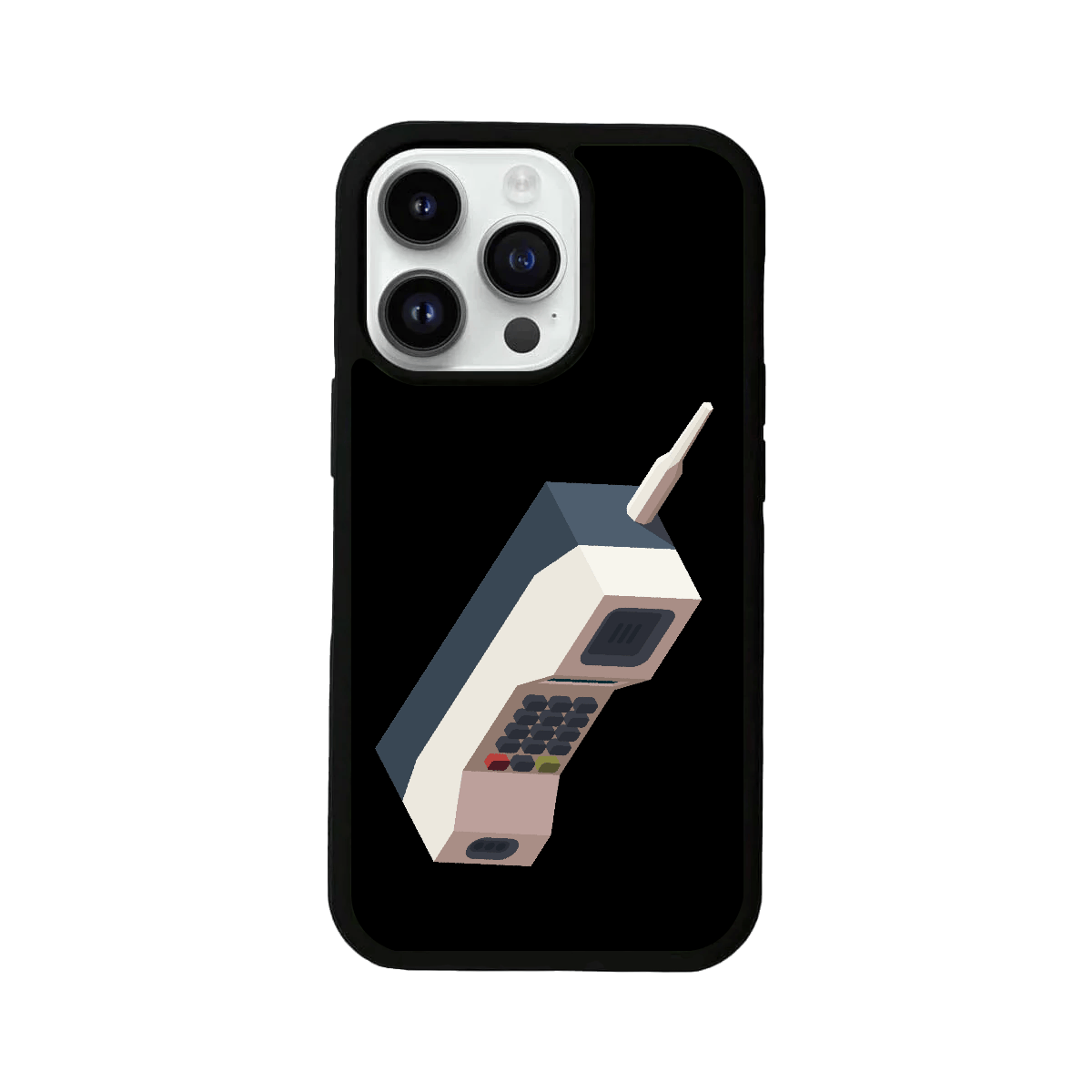 Retro Mobile Pattern Cover, Durable and Lightweight