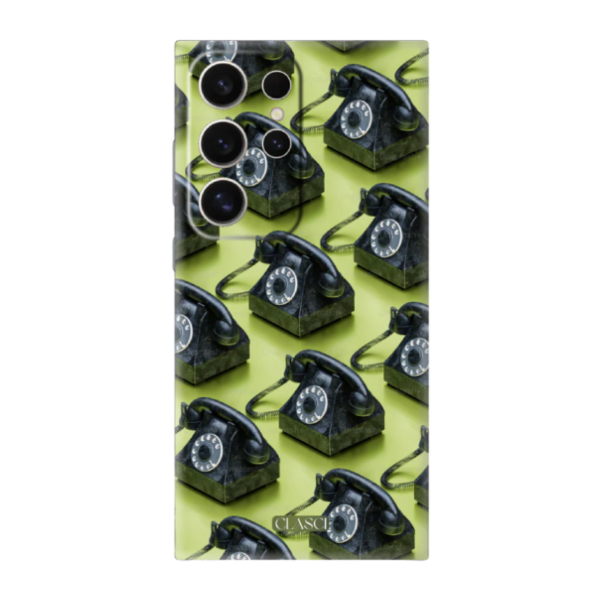 Retro Telephone Phone Cover, Slim and Lightweight