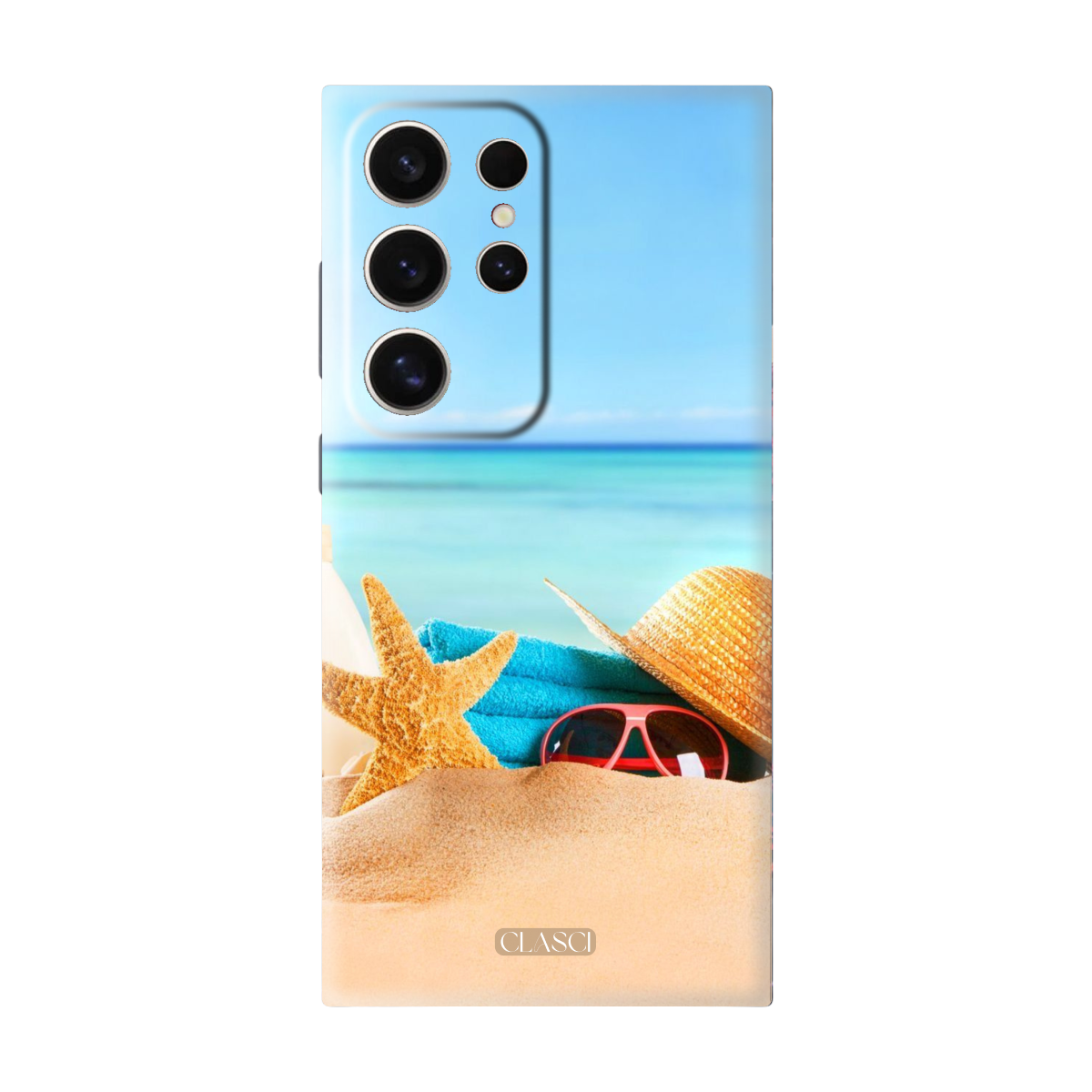 Sunny Beach Phone Cover, Slim and Lightweight