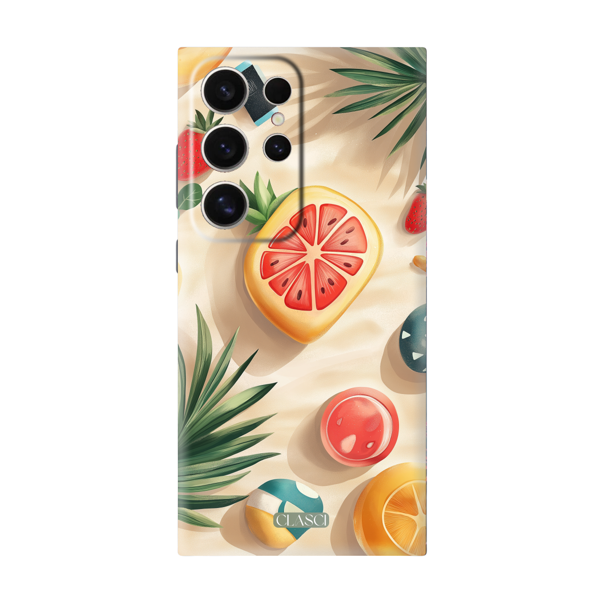 Tropical Fruits Phone Cover, Slim and Lightweight