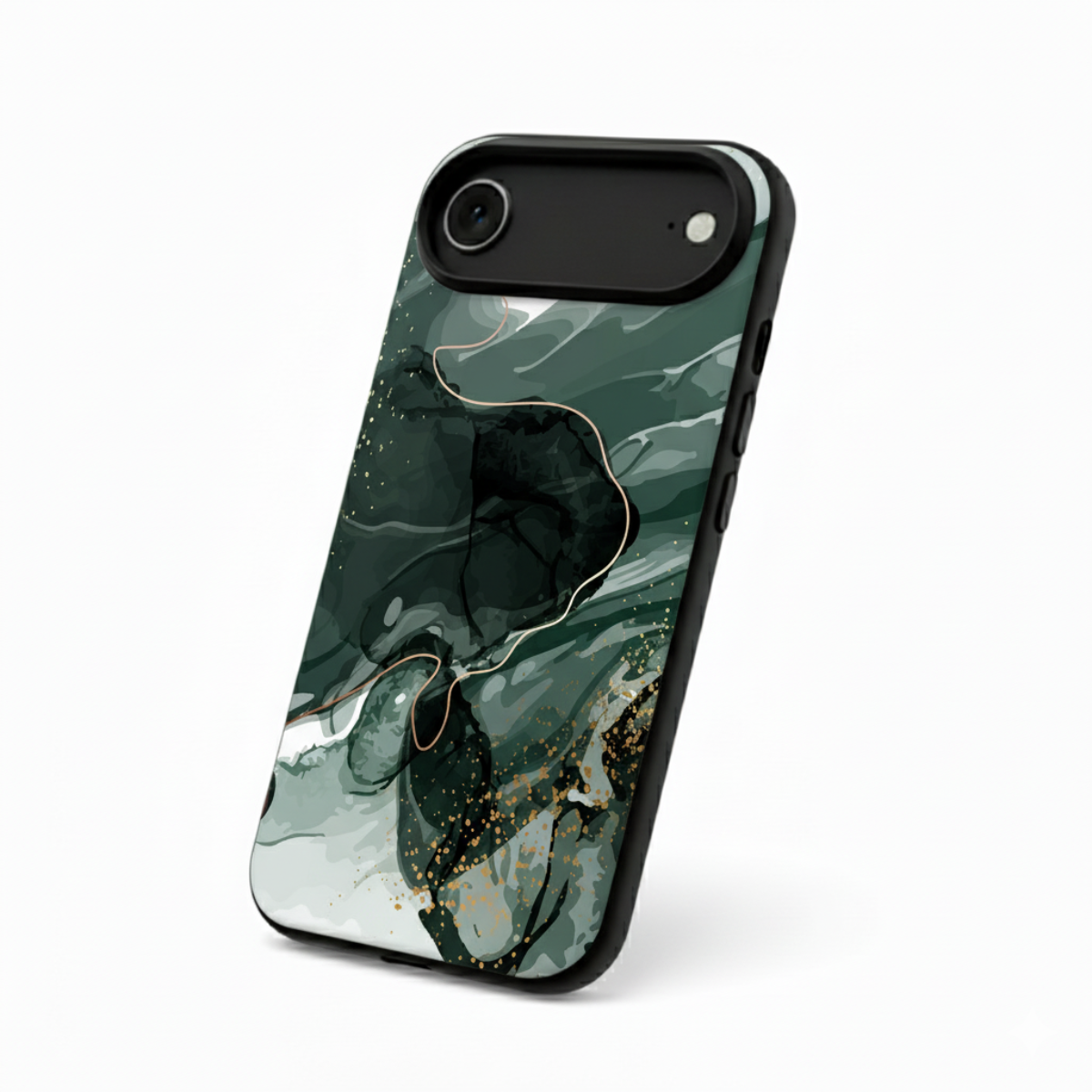 Emerald Green Marble iPhone Cover