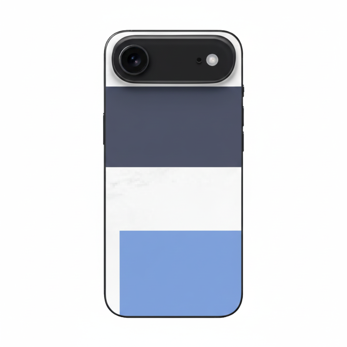 Blue & White Aesthetic Cover, Durable and Lightweight