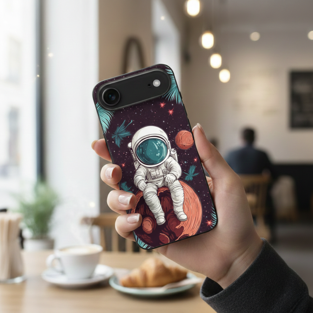 Resting Astronaut iPhone Cover