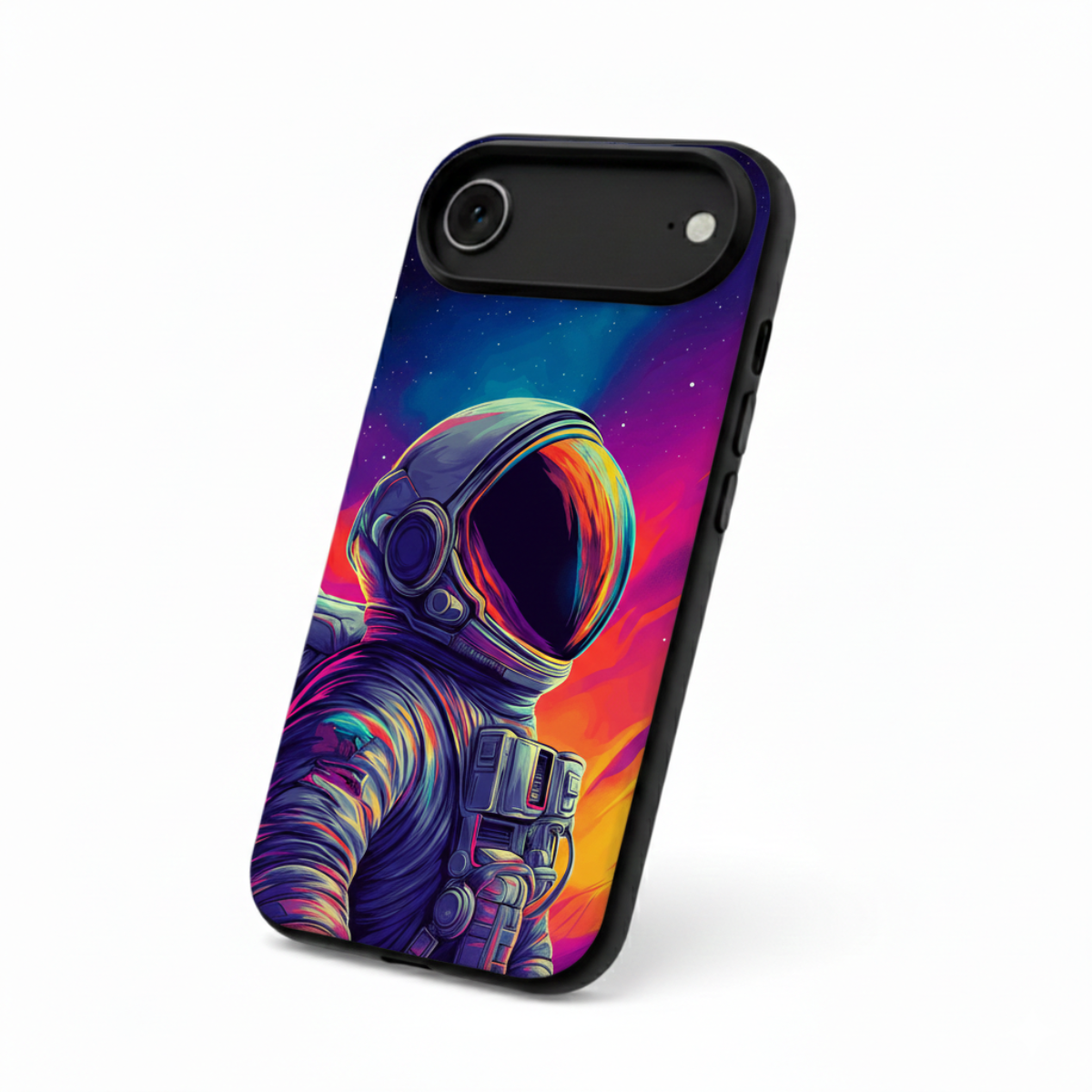 Neon Galaxy iPhone Cover
