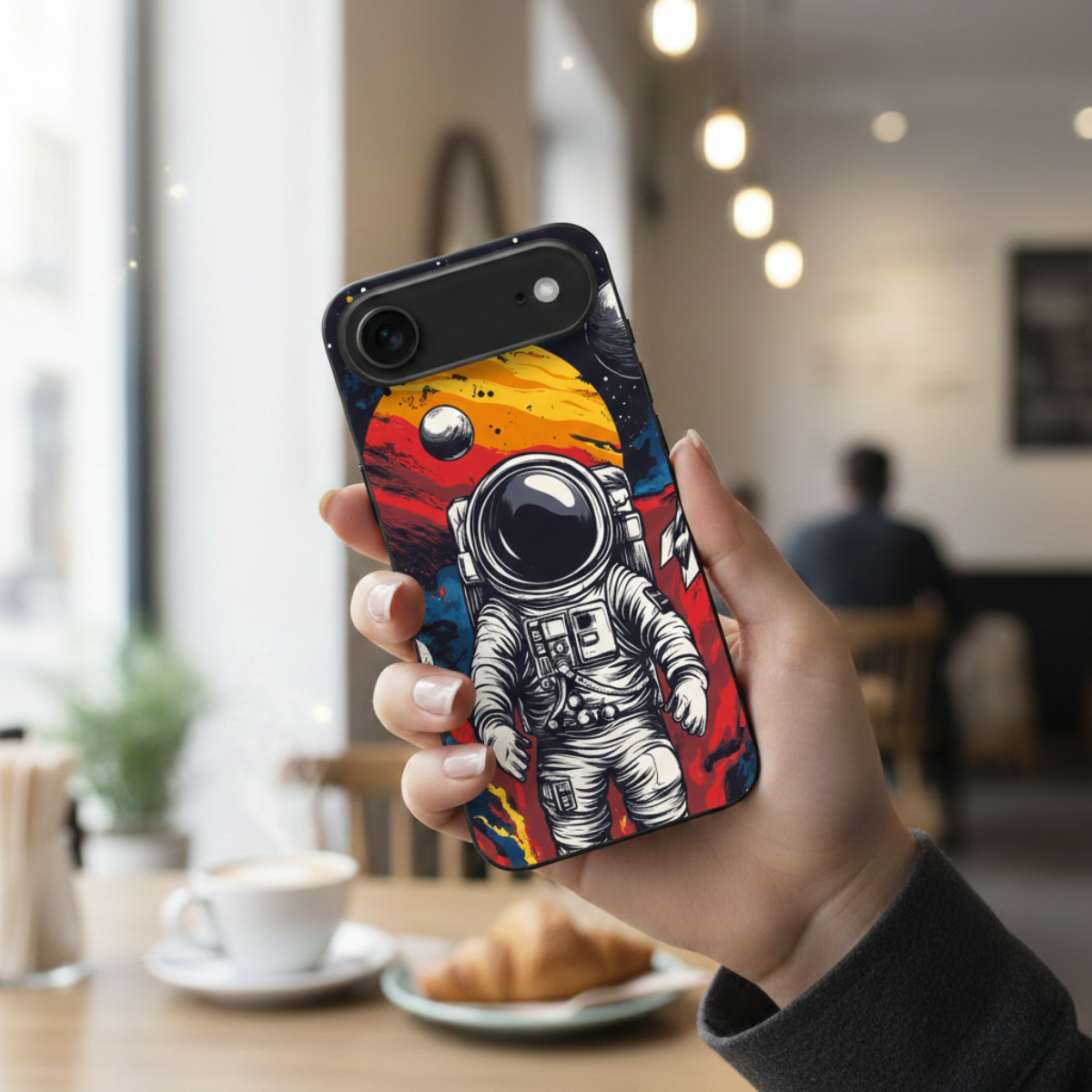 Adventurous Astronaut iPhone Cover
