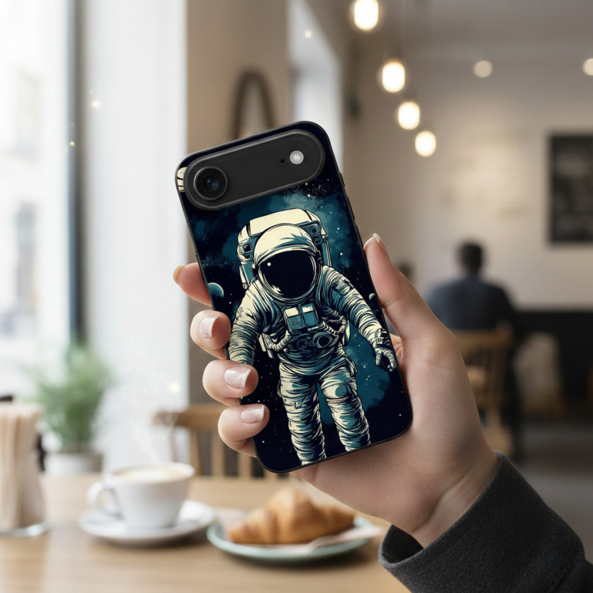 Astronaut in Space iPhone Cover