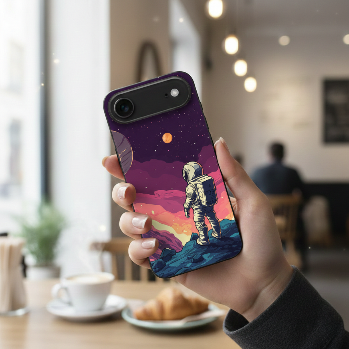 Exploring Astronaut iPhone Cover