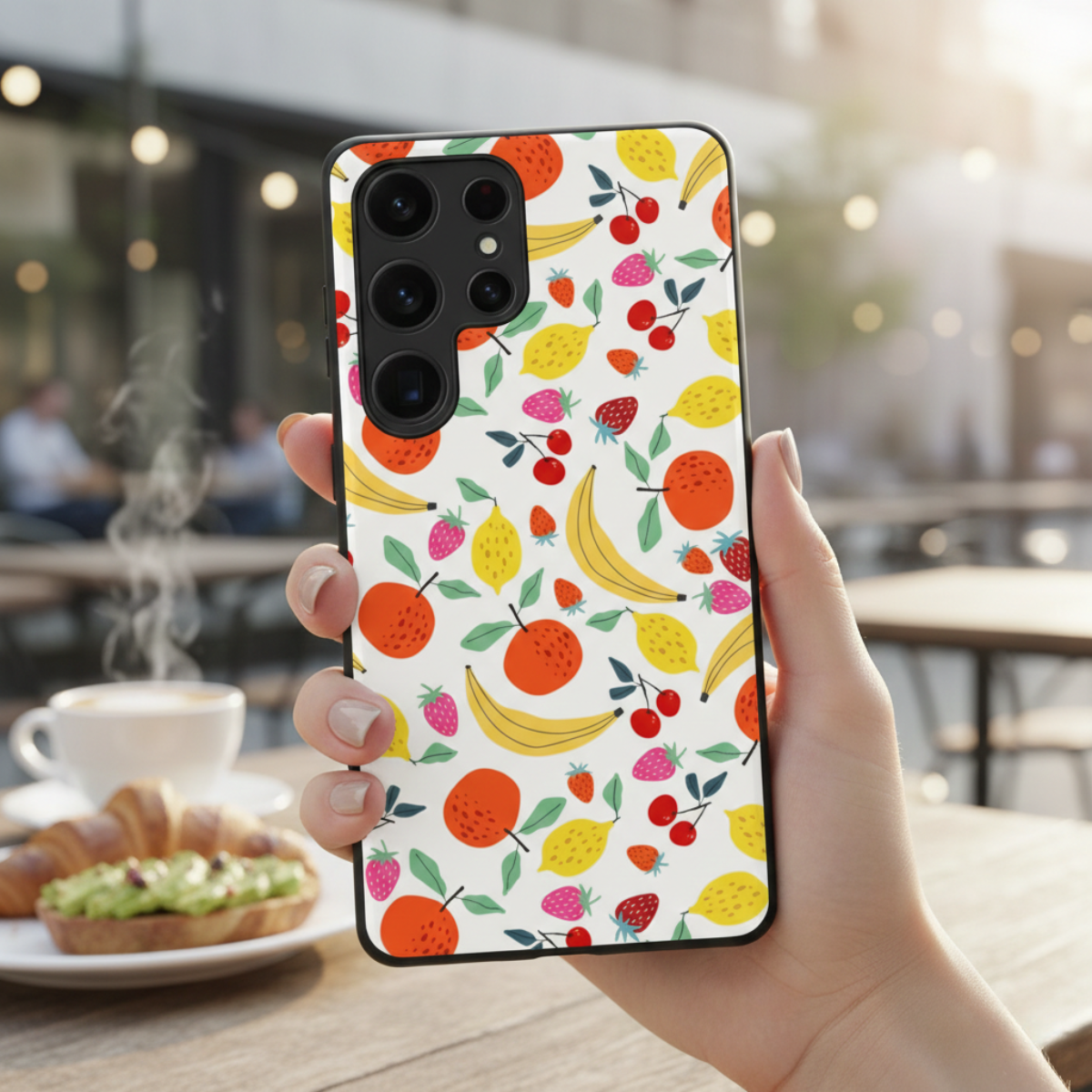 Tropical Fruits Design Samsung Phone Cover