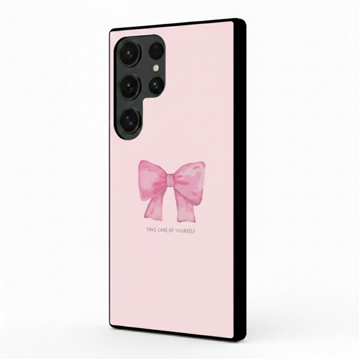 Pink Bow Samsung Phone Cover