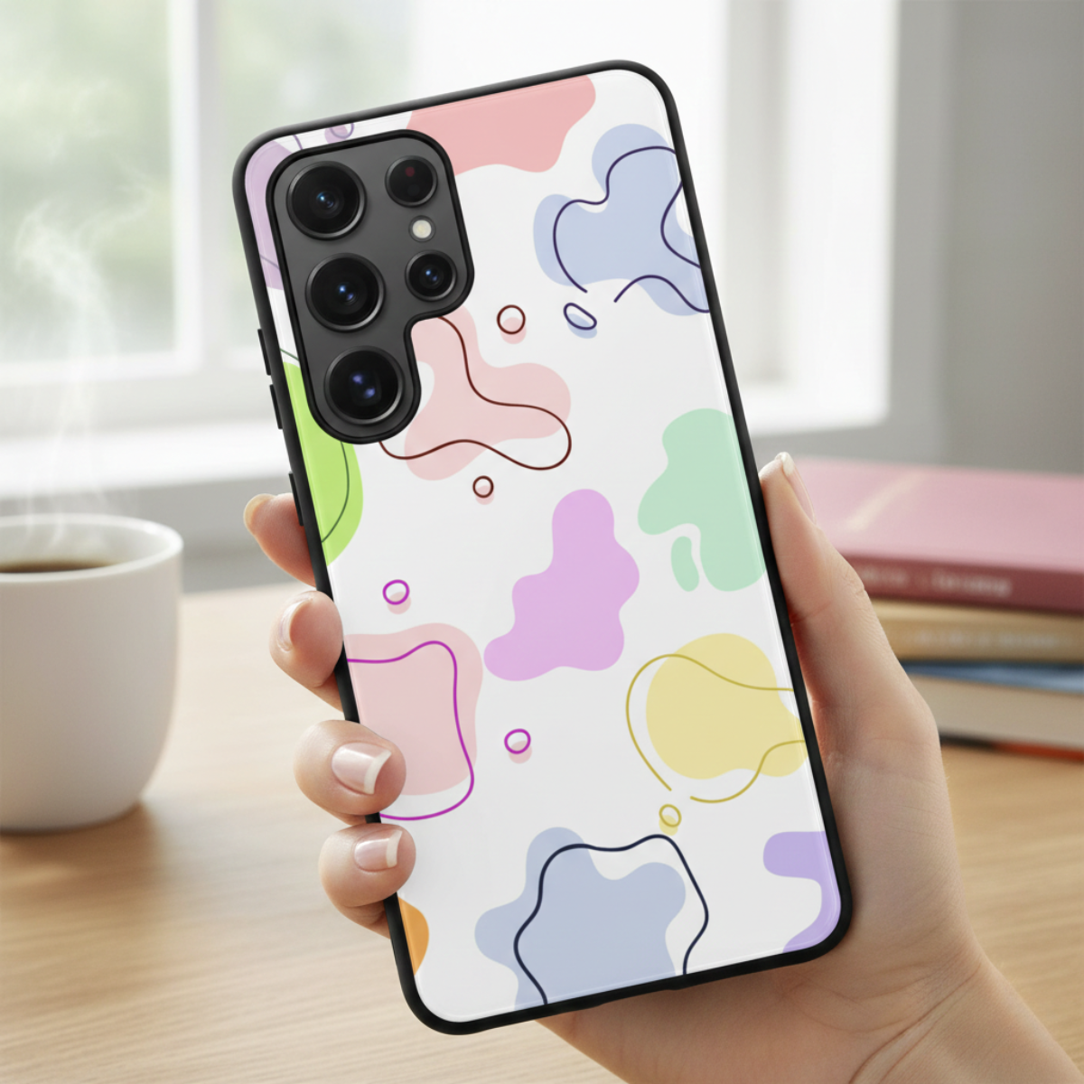 Colourful Blobs Samsung Phone Cover