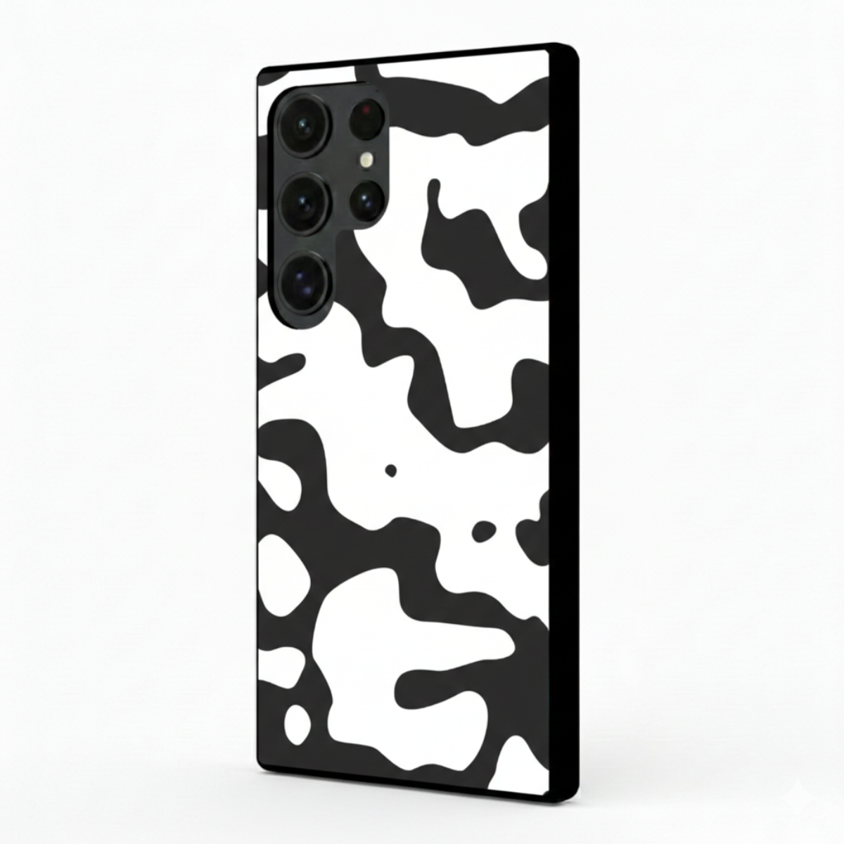 Black & White Camo Samsung Phone Cover