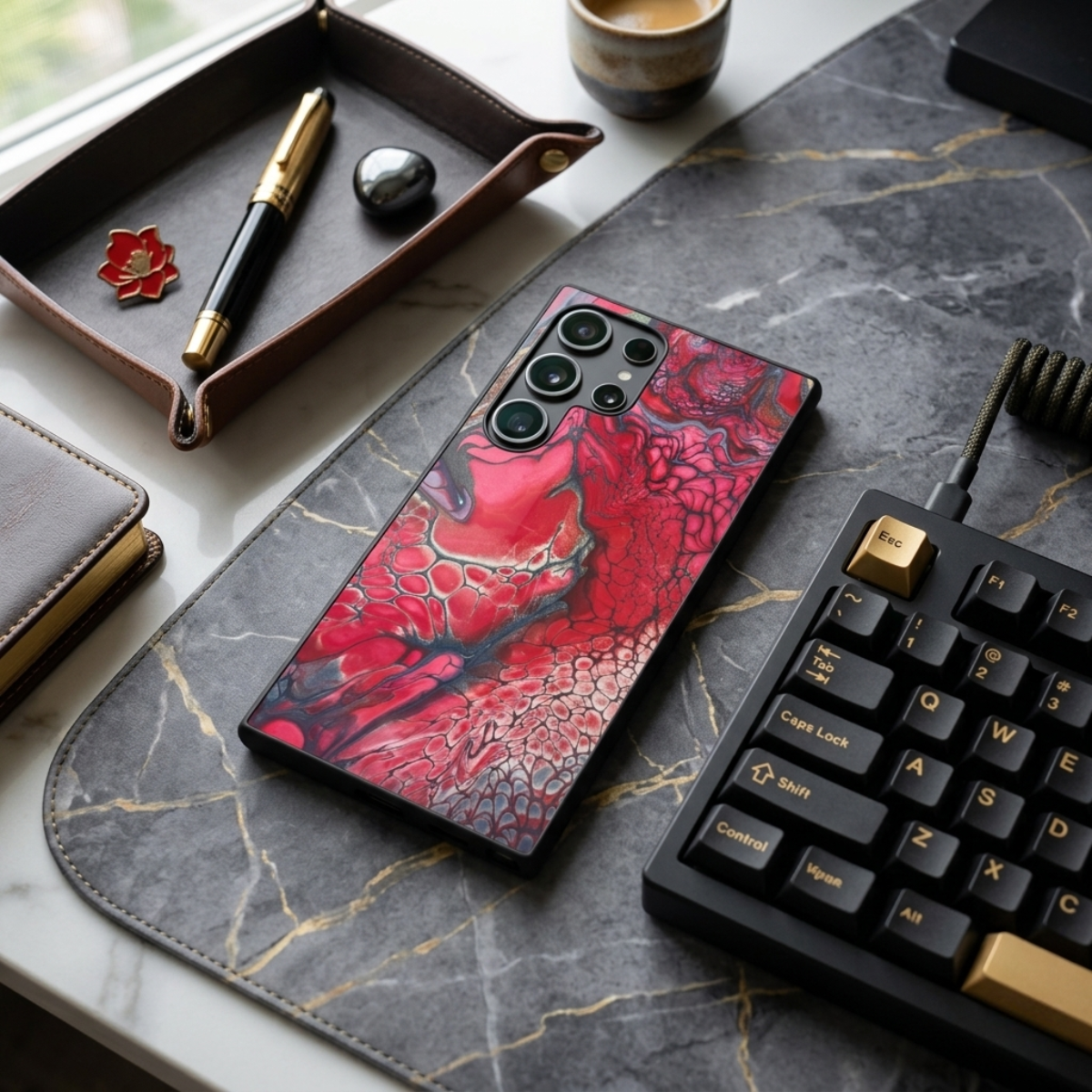 Fluid Marble Samsung Phone Cover