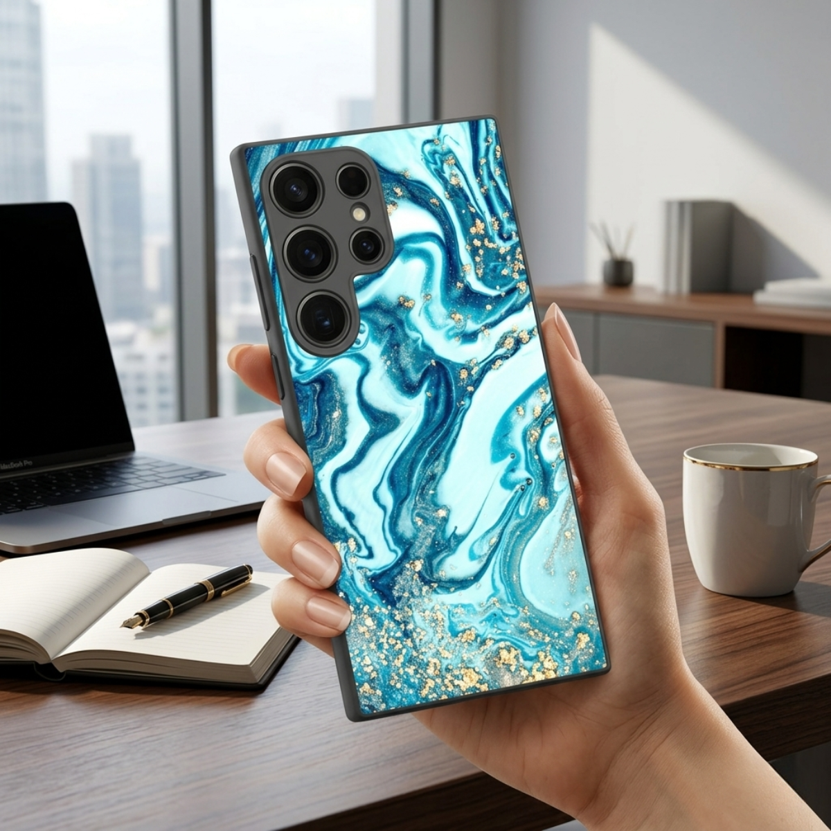 Fluid Marble Samsung Phone Cover