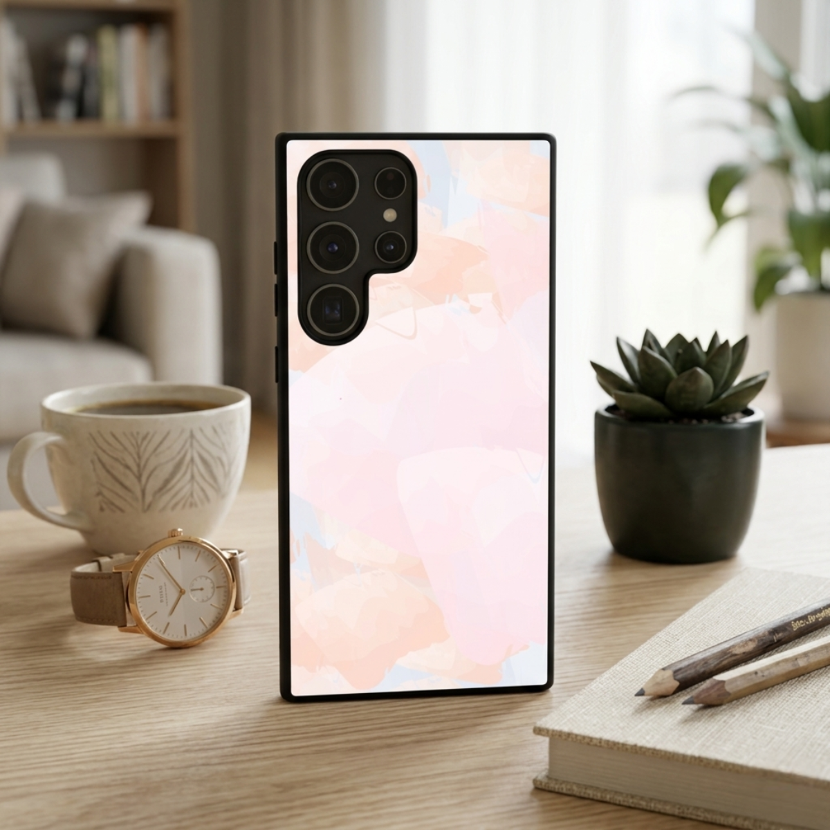 Pink Clouds Samsung Phone Cover