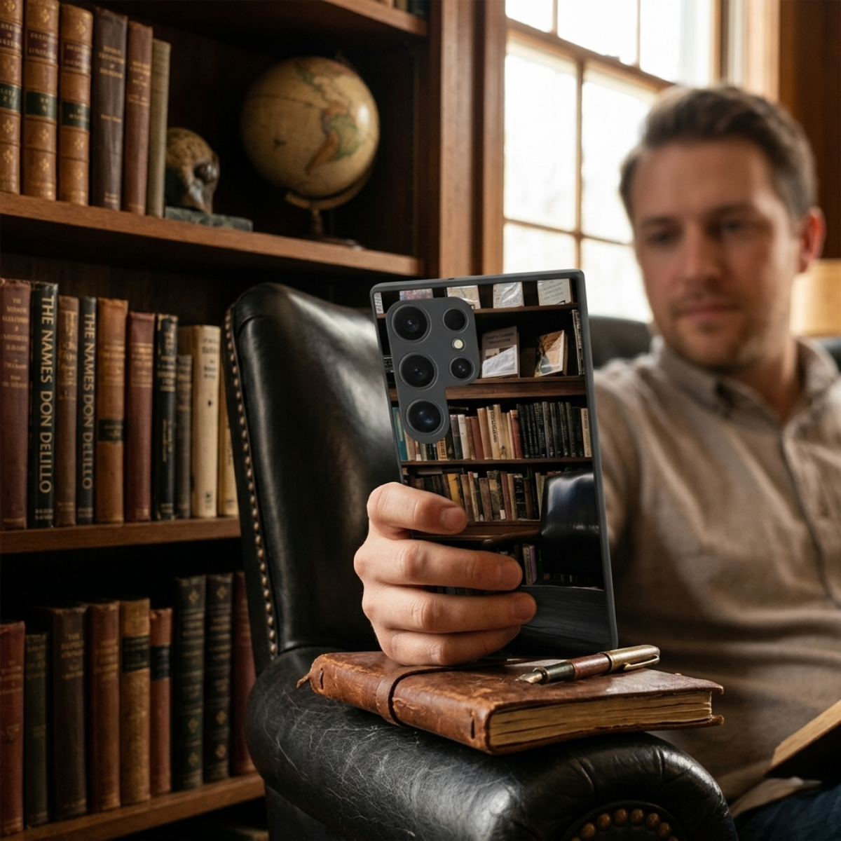 Book Cupboard Samsung Phone Cover