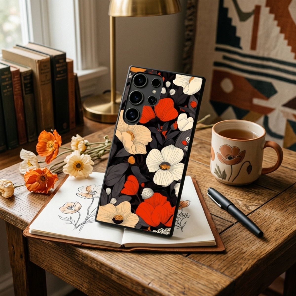 Floral Seamless Samsung Phone Cover
