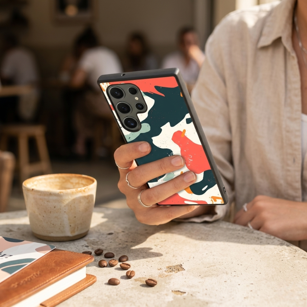 Colourful Splashes Samsung Phone Cover