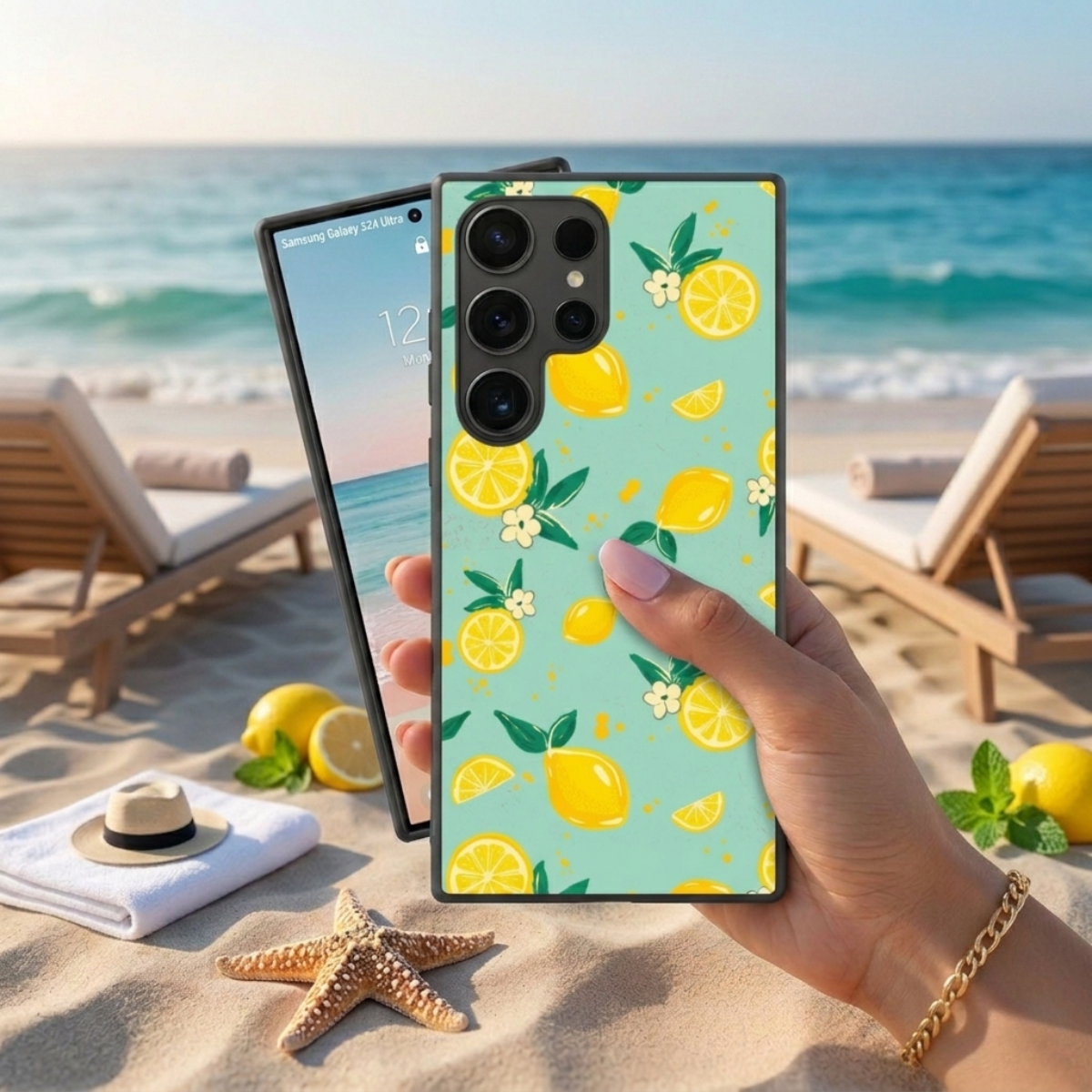 Lime Green Samsung Phone Cover