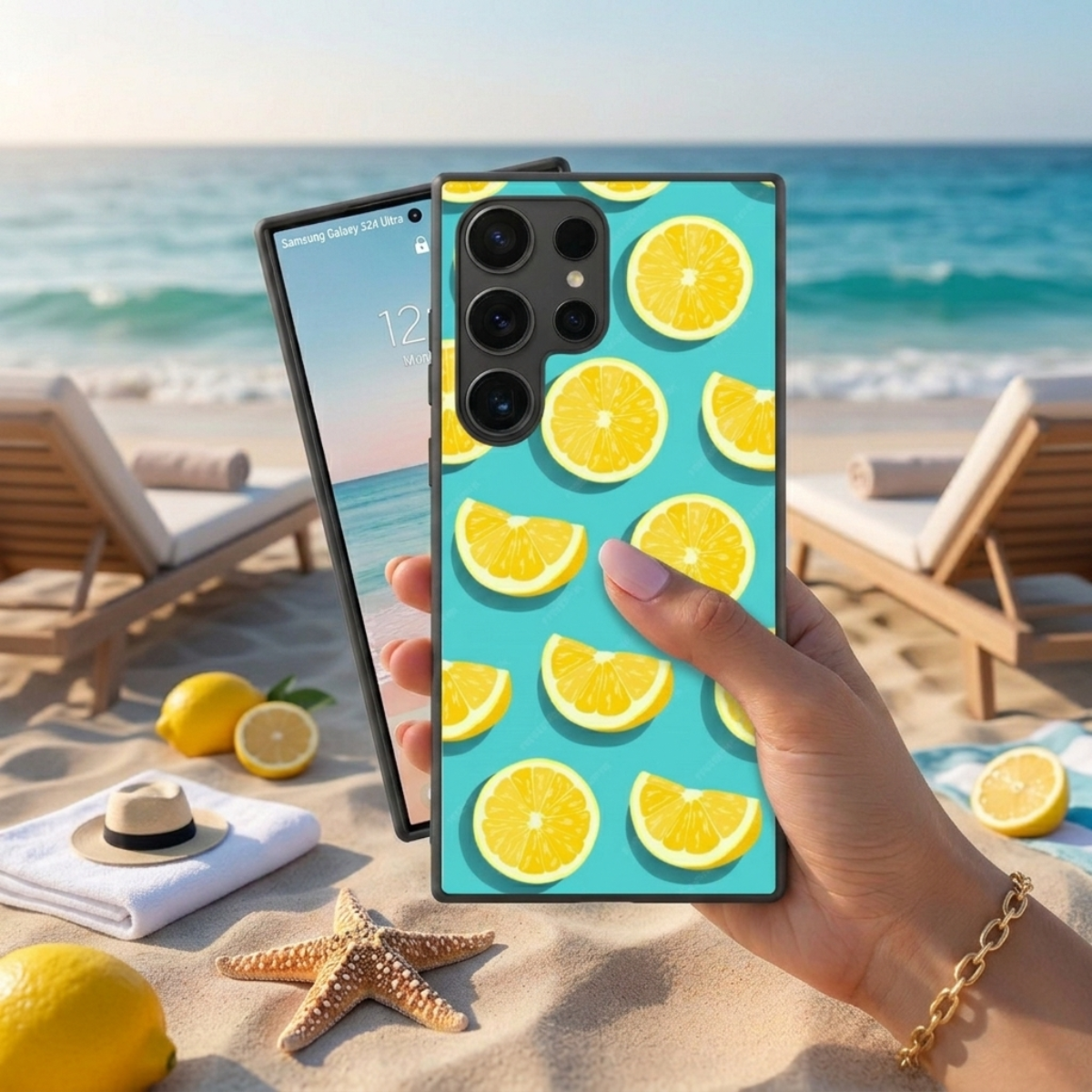 Lemon Slice Samsung Phone Cover