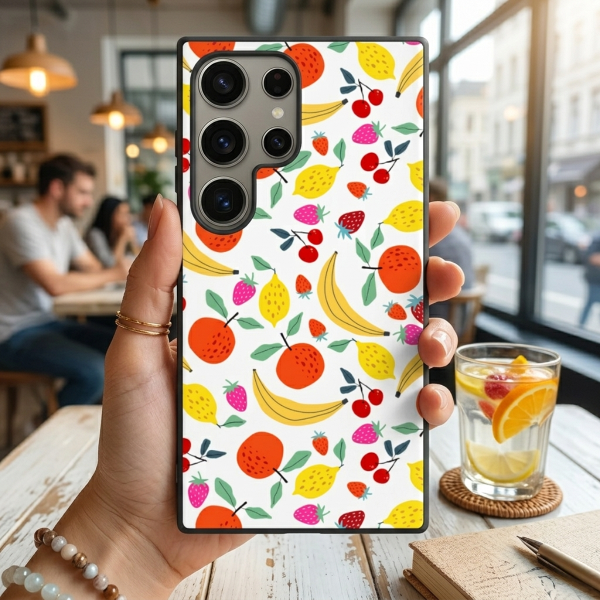 Tropical Fruits Design Samsung Phone Cover
