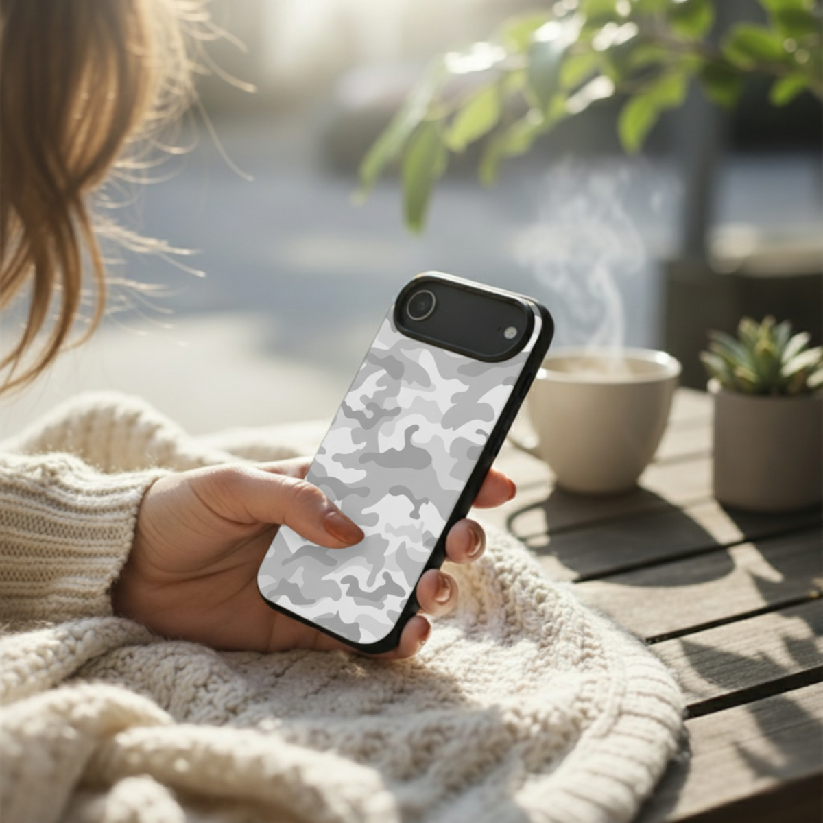 Cement Camo iPhone Cover