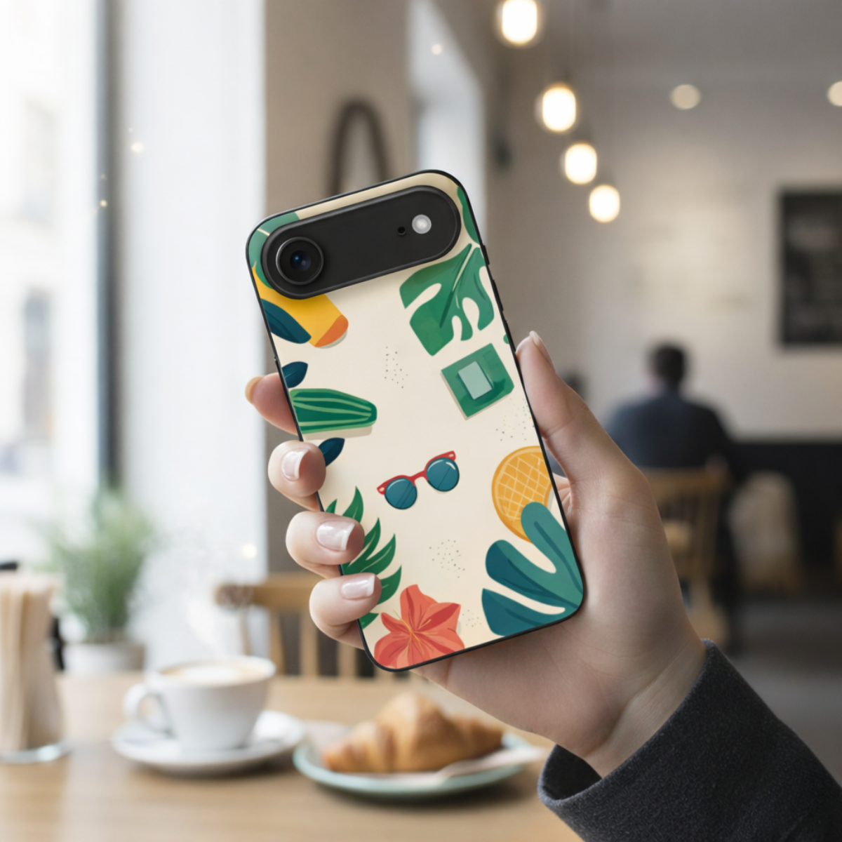 Tropical Leaves iPhone Cover