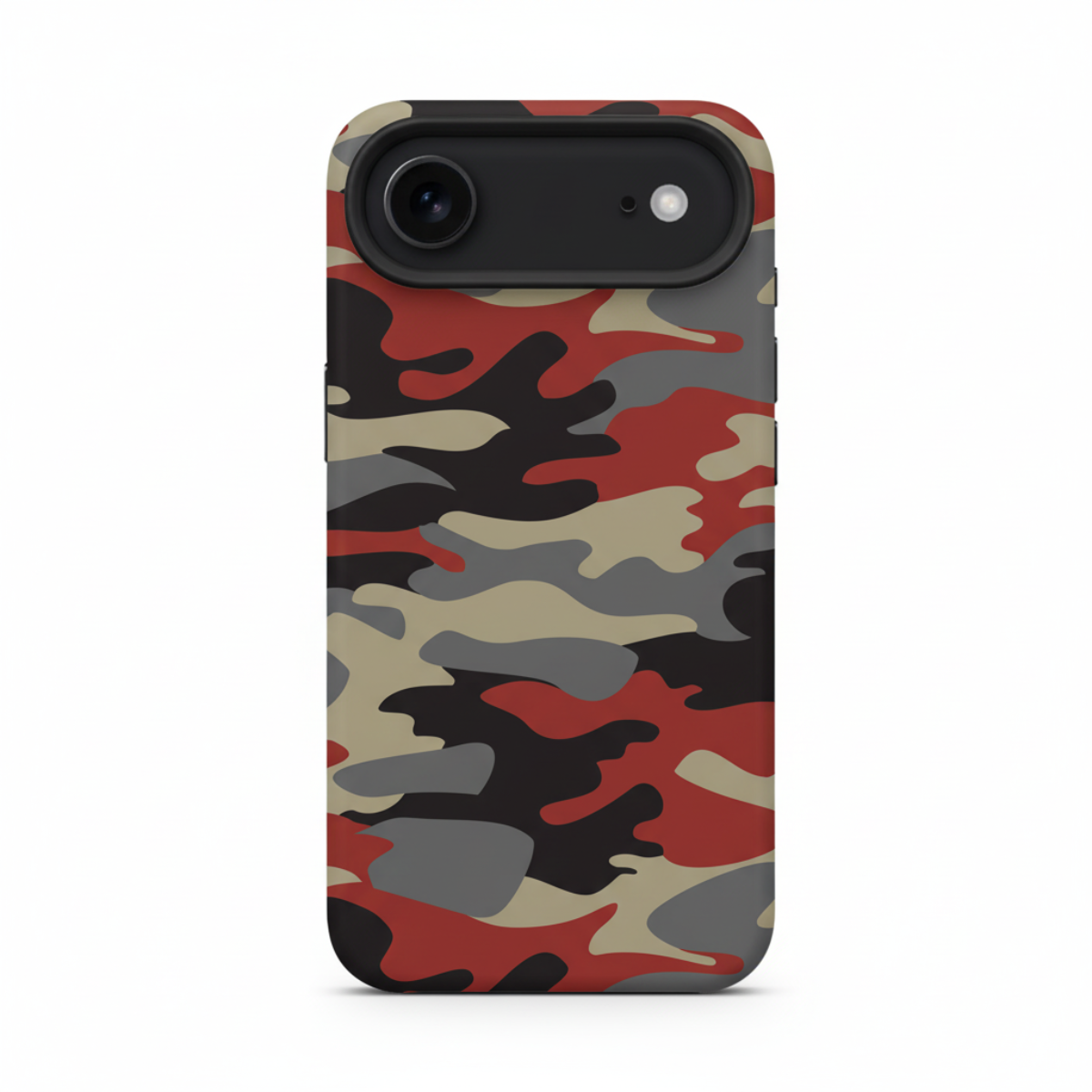 Red & Black Camo Cover, Durable and Lightweight
