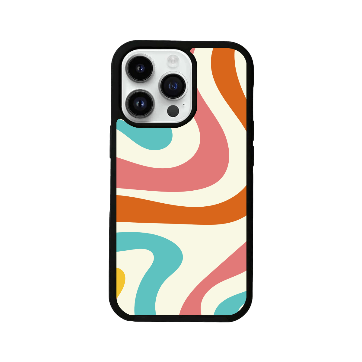 Acid Wave Rainbow Glass Case