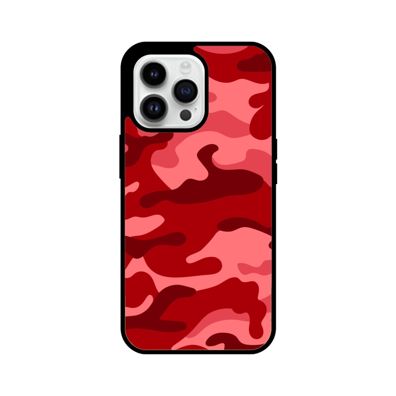 Pink Shade Camouflage iPhone Cover