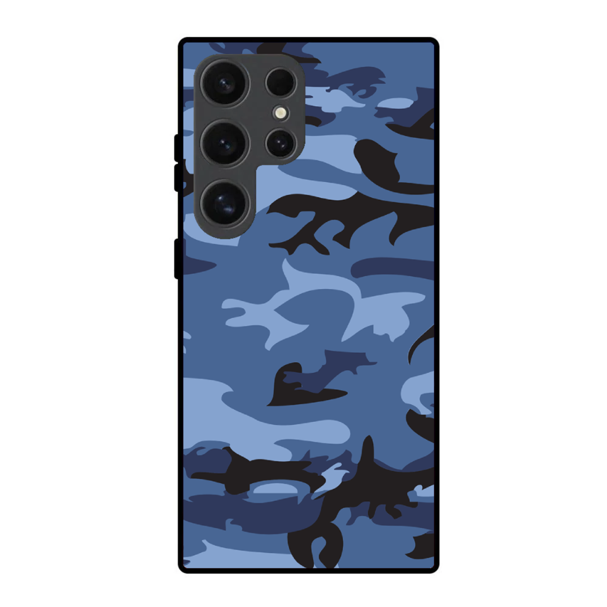 Blue Ocean Camouflage Phone Cover, Slim and Lightweight