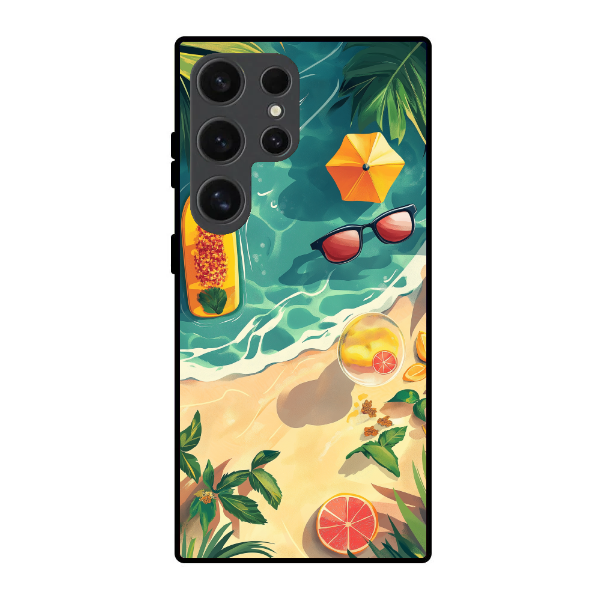Fruity Cocktail Phone Cover, Slim and Lightweight