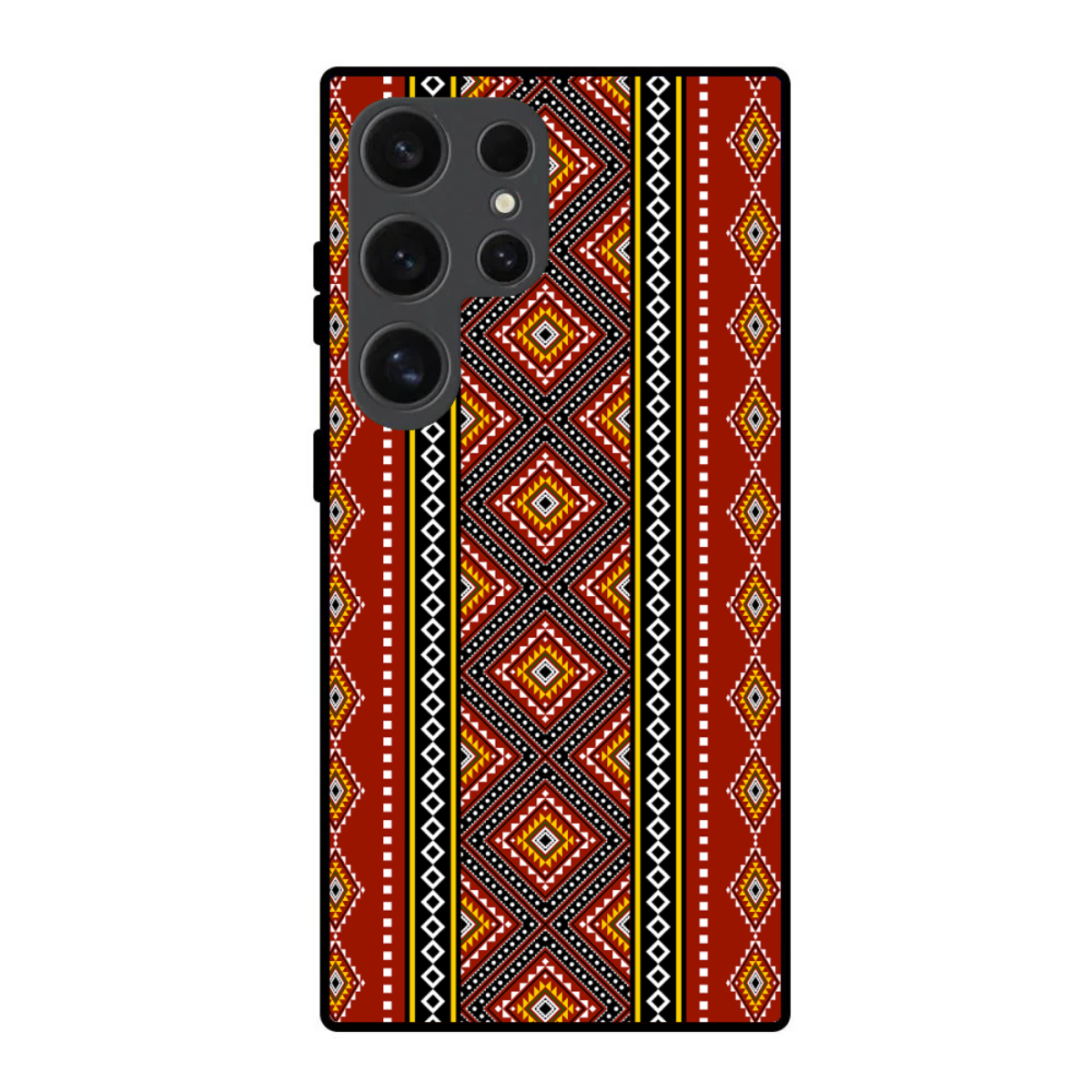 Oriental Ikat Phone Cover, Slim and Lightweight