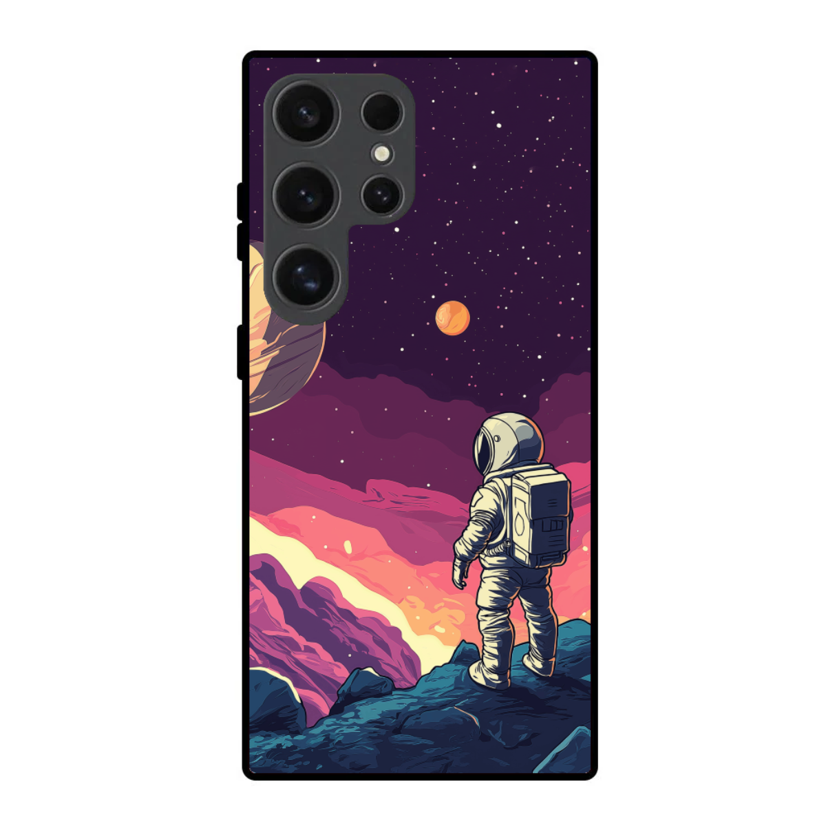 Exploring Astronaut Phone Cover, Slim and Lightweight
